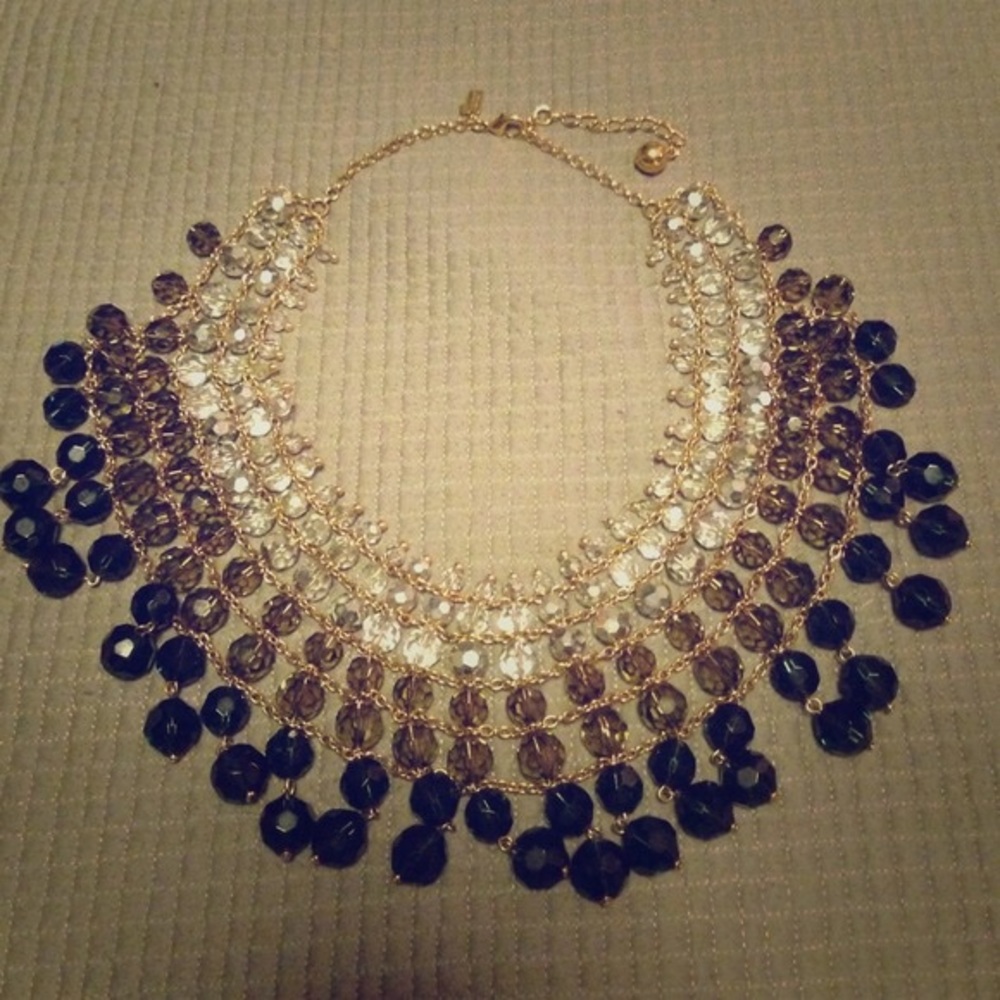 Kate Spade On the Avenue large bib necklace